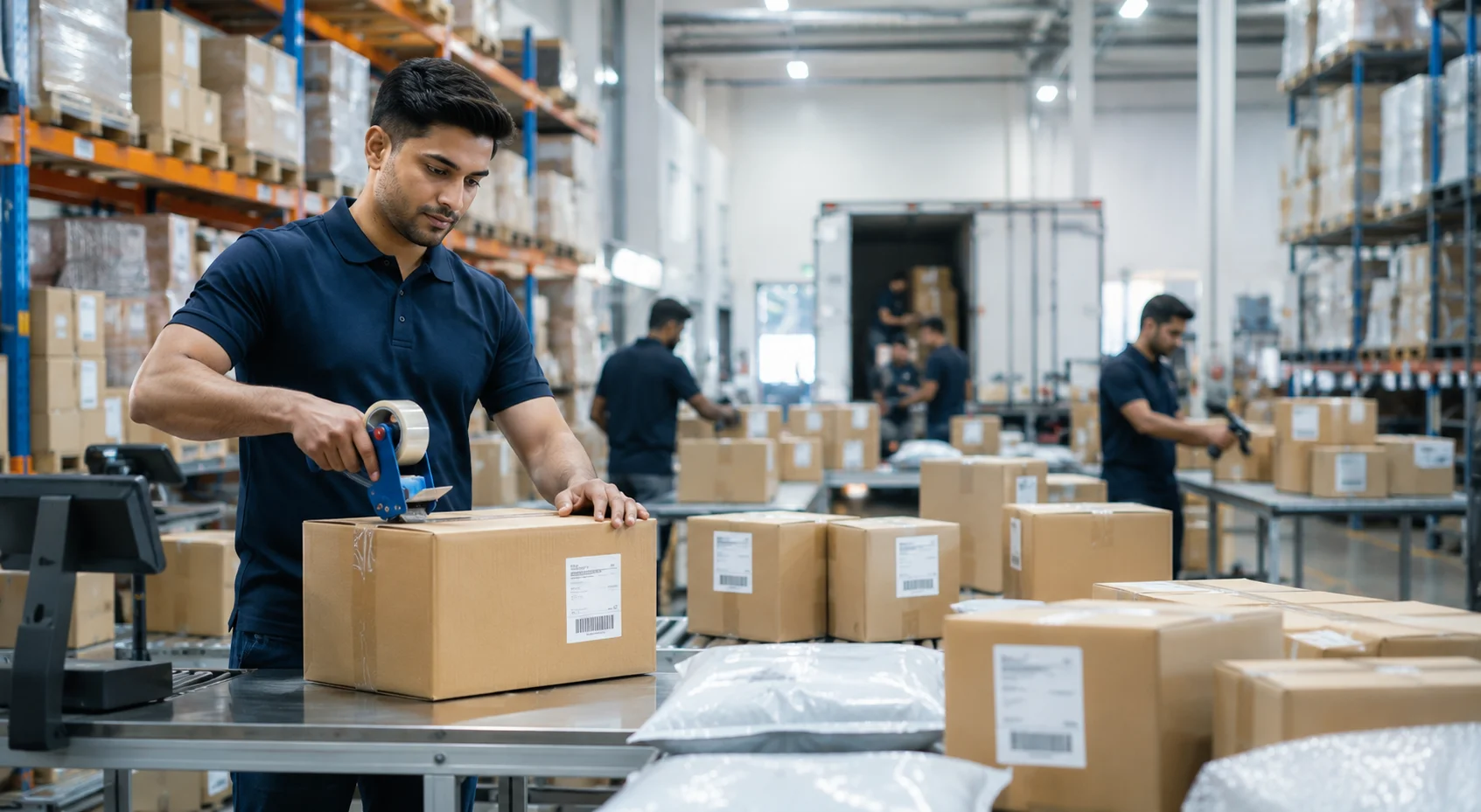 TrueShip Courier Team and Logistics Handling