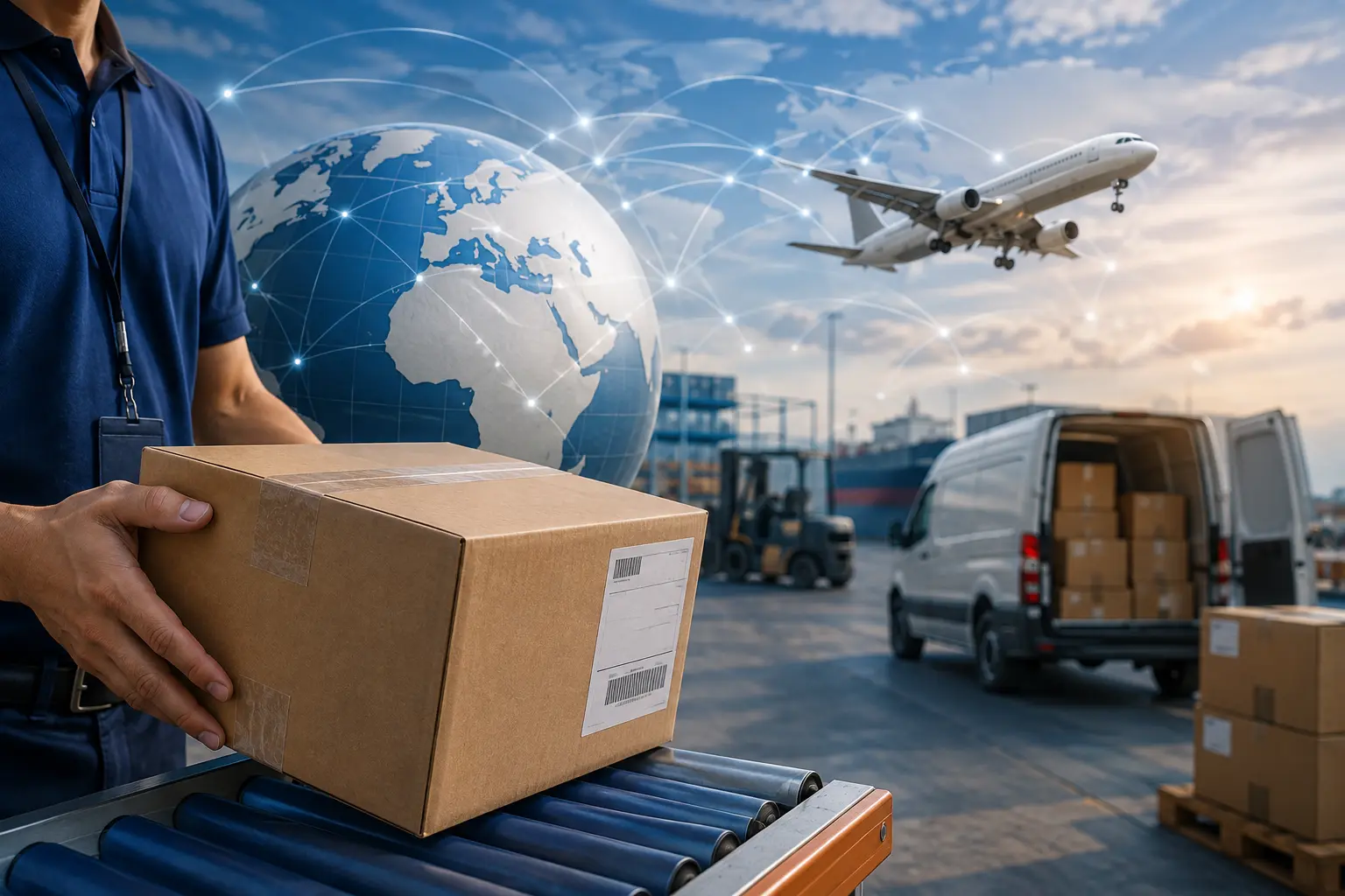 International Shipping and Logistics Network