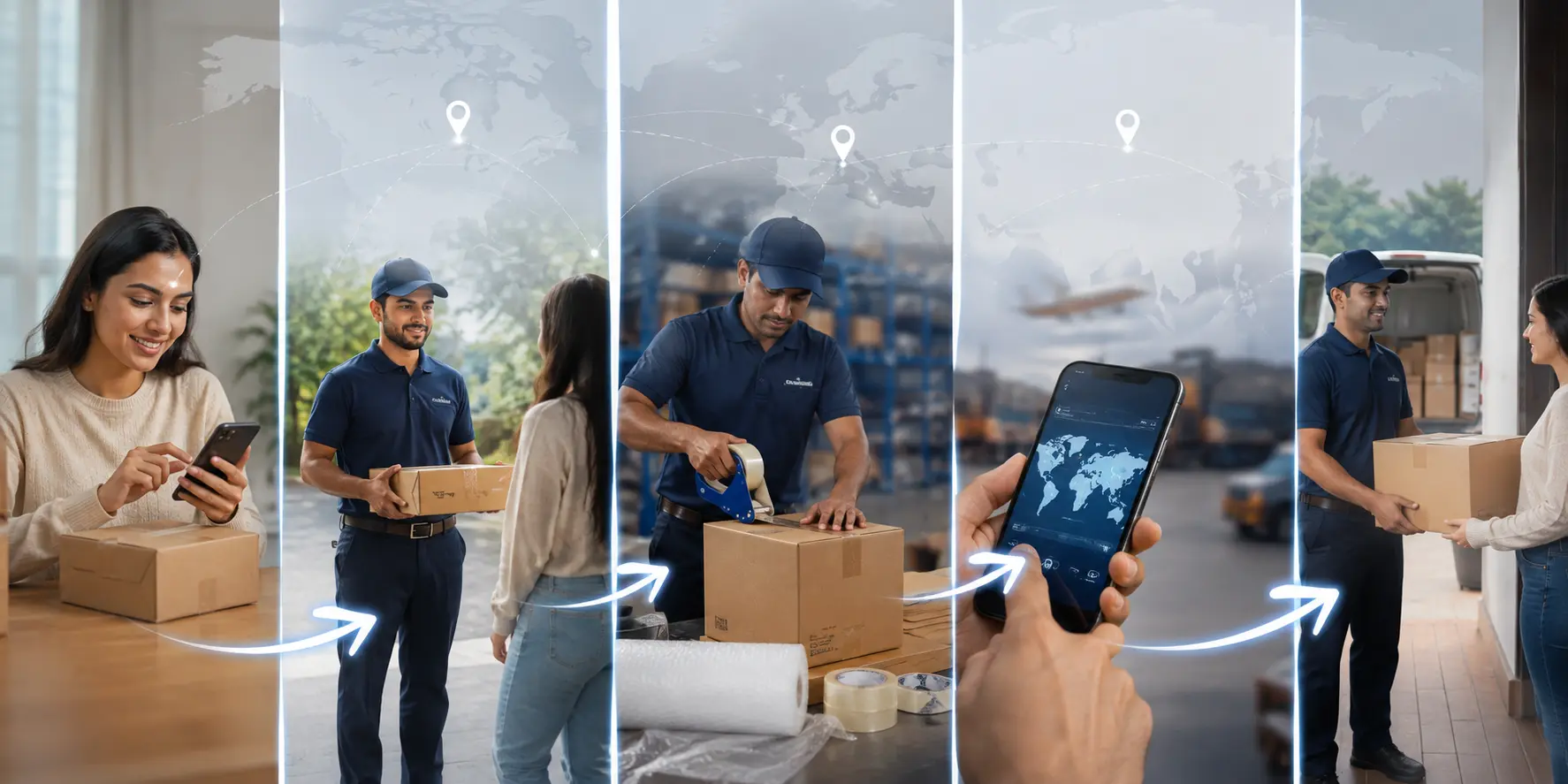 TrueShip Shipping Process Workflow