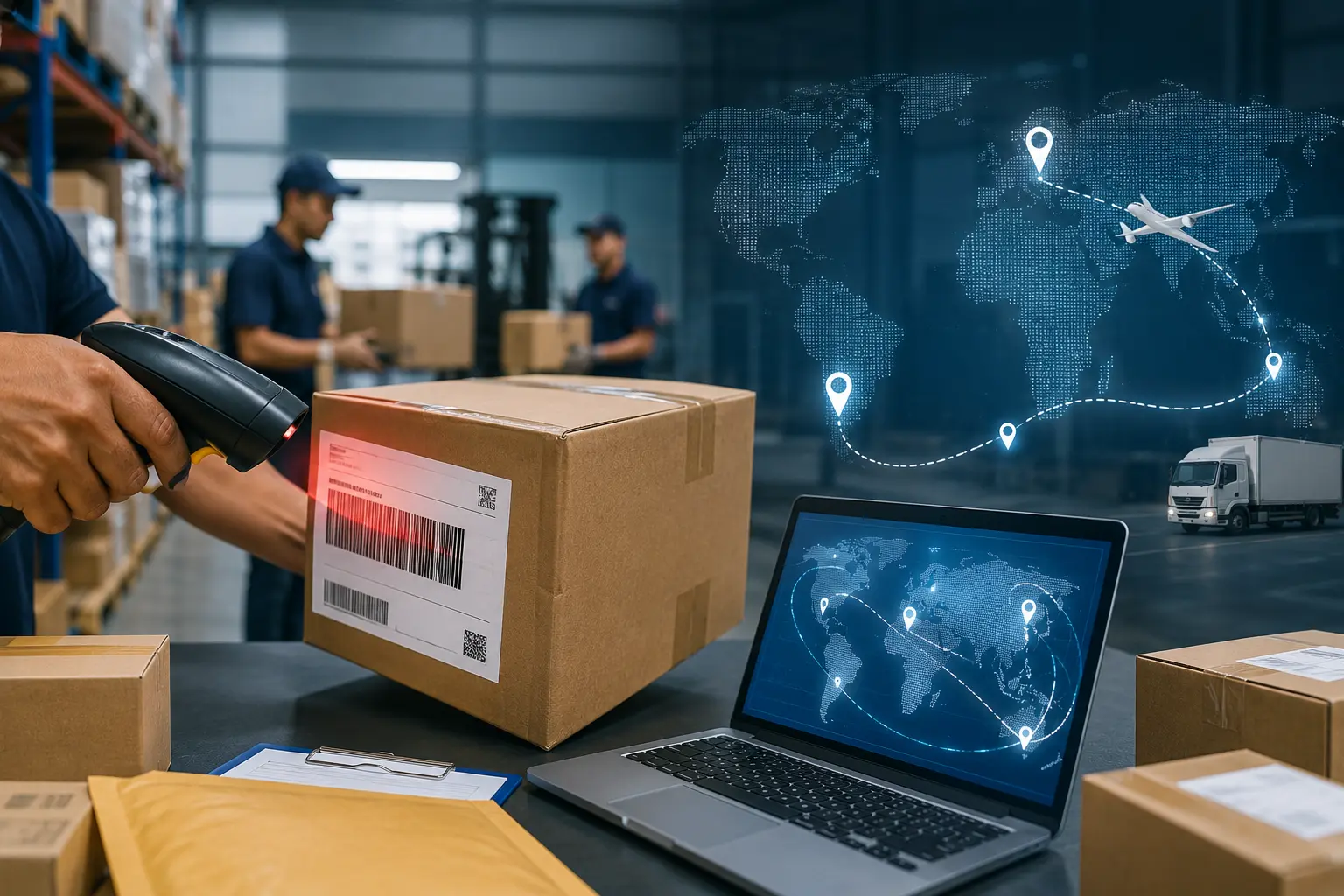 How to Track Shipment Steps